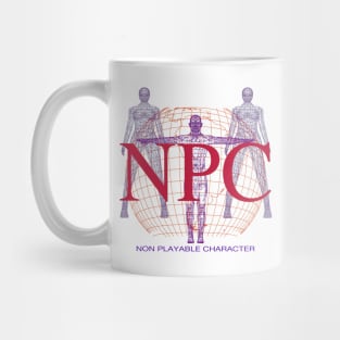 NPC - Retro Y2K Computer Graphic (non playable character) 2 Mug